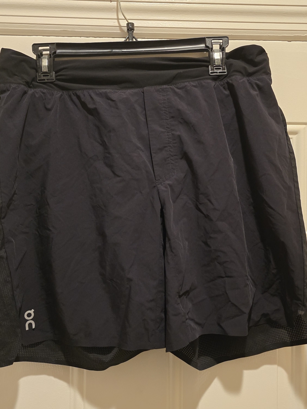 On Running Men's Black Athletic Running Shorts